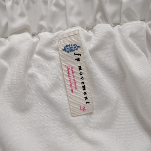 Free People Movement Get Your Flirt On Shorts White - Picture 9 of 12